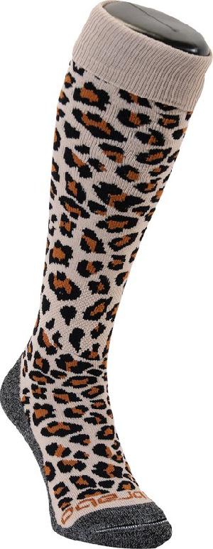 Bekijk leuke cadeautip : Brabo Socks Cheetah Sportsokken Junior - Maat 31-35